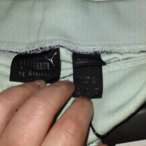 COPY - Fenty puma shorts size Medium, mint color - Picture 2 of 4
